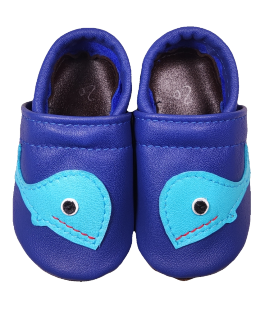 Azul con ballena