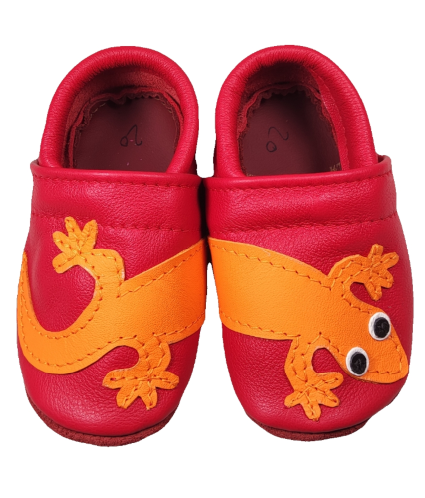 Rojo con lagarto